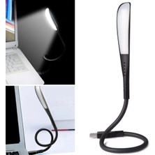 TKÇ Dokunmatik Masa ve Kitap Okuma Lambası USB Girişli 14 Ledli 3 Kademeli Ledi Siyah