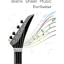 Kazan Hobi Blank Sheet Music For Guitar: Music Manuscript Paper/staff Paper/musicians N: 12 Stave 104 Pages (Staff Paper, Music Manuscript Paper)