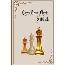 Kazan Hobi Chess Score Sheets Notebook: Chess Score Sheets Notebook Analyze Your Strategies Chess Game Record Book, Perfect Gift For Chess Lovers, Log Wins Moves & Strategy, Small Portable Size.