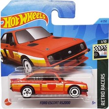 Kazan Hobi Hot Wheels - Ford RS2000 - Retro Racers 1/10 - HKJ77 - Short Card - Kırmızı - Mattel 2023