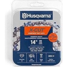 Kazan Hobi Husqvarna 585422152 S93G Elektrikli Testere Zinciri, Turuncu/gri