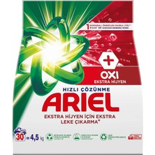 Kazan Hobi Ariel Oxi 4,5 kg Hızlı Çözünme Toz Çamaşır Deterjanı