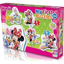 Kazan Hobi Ks Games Minnie Mouse 4in1 My First Puzzle