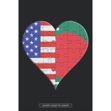 Kazan Hobi Planner: American Bengali Flag United Heart Jigsaw Puzzle Flags Of America Bangladesh
