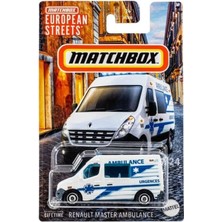 Kazan Hobi Matchbox Best Of Europe Tekli Arabalar HVV05 - Renault Master Ambulance