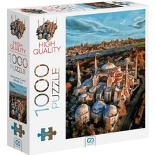 Kazan Hobi Ca Games Ayasofya Camii 1000 Parça 2,2mm Kalınlık 48X68CM Profesyonel Hobi Puzzle Yapboz Serisi
