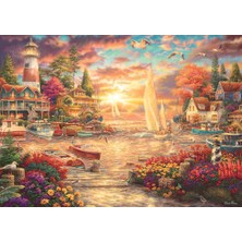 Kazan Hobi Anatolian Puzzle - Limanda Gün Sonu / 3000 Parça Puzzle, #4922