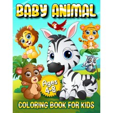 Kazan Hobi Independently Published 50 Baby Animal Coloring Pages For Kids