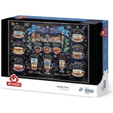 Kazan Hobi Art Puzzle Kahve Zamanı 1000 Parça Puzzle