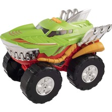 Kazan Hobi Teamsterz Sun-Hti-Tmz-Motorize Köpek Balığı Araba M.moverz Robo Shark 24 Cm, Ses/ışık 2r