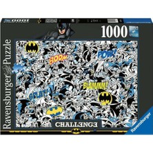Kazan Hobi Ravensburger 1000 Parça Batman Challange Puzzle