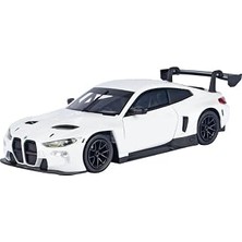 Kazan Hobi Motor Max Beyaz 1:24 Bmw M4 Model Araç