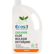 Kazan Hobi Ecos3 Organik Elde Bulaşik Deterjani (2500 Ml) 1 Paket(1 x 2500 Ml)