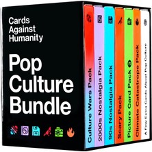 Kazan Hobi Cards Against Humanity Insanlığa Karşı Kartlar: Pop Kültürü Paketi | 6 Temalı Paketler + 10 Yeni Kart | 2023 Için Yeni!