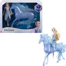 Kazan Hobi Mattel Disney Karlar Ülkesi Elsa ve Güzel Atı Nokk Disney Karlar Ülkesi Oyuncakları, Elsa Bebek ve Su Nokk'u Figürü HLW58