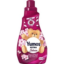 Kazan Hobi Yumoş Ekstra Konsantre Çamaşır Yumuşatıcı Sakura 1008 ml 42 Yıkama