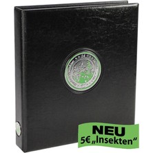 Kazan Hobi Premium Münzalbum "5 Wunderwelt Insekten"