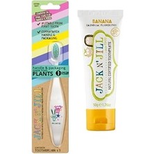 Kazan Hobi Jack N' Jıll Jack N Jill Doğal Diş Bakım Seti (Bunny&koala Diş Fırçası + Muz Aromalı Diş Macunu 50G)