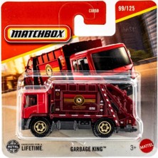 Kazan Hobi C0859 Matchbox 1:64 Tekli Arabalar Garbage King JBR52