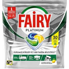 Kazan Hobi Fairy Platinum Bulaşık Makinesi Deterjanı Kapsülü/tableti 30 Yıkama