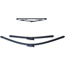 Kazan Hobi VASS41 Ön Cam Arka Cam Silecek Seti Nissan Qashqai J10 ile Uyumlu 2007-2013