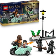 Kazan Hobi LEGO Harry Potter Hagrid ve Harry’nin Privet Drive Kaçışı 76459-8 Yaş ve Üzeri Çocuklar Için Harry Potter, Hagrid ve Ölüm Yiyen Minifigürleri Içeren Oyuncak Yapım Seti, Hediye Fikri (124 Parça)