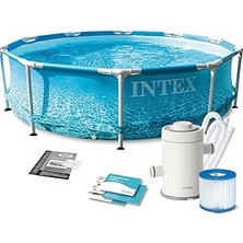 Kazan Hobi Intex 28208 305X76CM Beachside Prefabrik Havuz 220V Filtreli