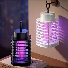 Kazan Hobi Jouis Elektrikli Sivrisinek ve Böcek Öldürücü Lamba - USB Güçlü Uv Işıklı Sinek Tuzak Lambası, Kimyasal Içermez Güvenli Iç Mekan Yatak Odası ve Dış Bahçe Uygun W6-373