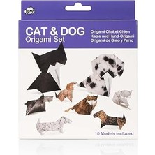 Kazan Hobi Npw Cat & Dog Origami Kit
