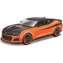 Kazan Hobi Maisto 1:24 H-D Custom - 2017 Chevrolet Camaro Zl1,black/orange