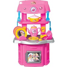 Kazan Hobi Barbie Şef Mutfak Set Renkli 3+