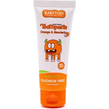 Kazan Hobi Babyton Organik Diş Macunu Portakal ve Mandalina Aromalı 50GR