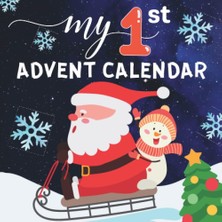 Kazan Hobi Independently Published My First Advent Calendar For Kids: High Contrast Baby Book For Newborns 0-12 Months, Simple Christmas Black&white Images To Develop Babies Eyesight For Boys, Girls