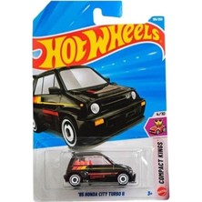 Kazan Hobi Hot Wheels Tekli Arabalar 85 Honda Cıty Turbo 2 (Kısa Kart) JJJ66