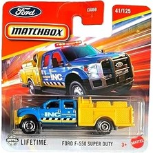 Kazan Hobi C0859 Mtchbox 1:64 Tekli Arabalar Ford F-550 Super Duty JBT08