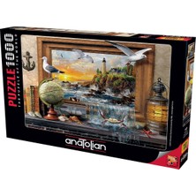 Kazan Hobi Anatolian Puzzle - Denize Ait / 1000 Parça, #1025