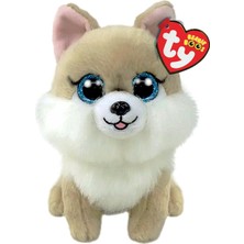Kazan Hobi Ty Beanie Boos Jasnobrązowy Pies Honeycomb, 15 cm