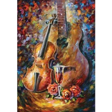 Kazan Hobi Anatolian Puzzle - Gitar ve Keman / 500 Parça, #3620