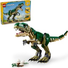 Kazan Hobi LEGO Creator 3’ü 1 Arada T. Rex 31151 – 9 Yaş ve Üzeri Dinozor Tutkunları Için Triceratops ve Pterodactyl Modelleriyle Yaratıcı Oyuncak Yapım Seti, Çocuklar Için Hediye Fikri (626 Parça)