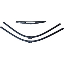 Kazan Hobi VASS41 Ön Arka Cam Silecek Seti 1609882780 Citroen C4 Picasso ile Uyumlu 2007-2009