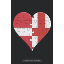 Kazan Hobi Planner: Latvian English Flag United Heart Jigsaw Puzzle Flags Of Latvia England
