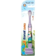 Kazan Hobi Banat Dino 2+ Yaş Çocuk Diş Fırçası, Asorti