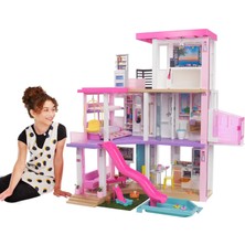 Kazan Hobi Barbie'nin Rüya Evi™ Oyun Seti Barbie'nin Rüya Evi (115 Cm), 75'ten Fazla Aksesuarı Bulunan, 3 Katlı, 3-7 Yaş Arası Kızlar Için GRG93 GRG93