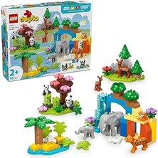 Kazan Hobi LEGO Duplo Kasabası 3’ü 1 Arada Vahşi Hayvan Aileleri 10446-2 Yaş ve Üzeri Çocuklar Için Eğitici ve Yaratıcı Oyuncak Yapım Seti (92 Parça)