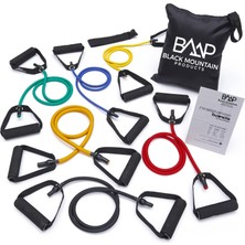 Kazan Hobi Black Mountain Products Direnci Bant/direnç Band Set Profesyoneller Için, Saplı, Kapı Çapası, Kullanım Kılavuzu ve Taşıma Çantası Dahil