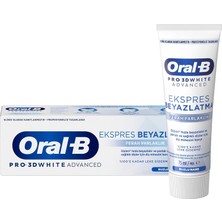 Kazan Hobi Oral-B Pro 3D White Advanced Ekspres Beyazlatma Ferah Parlaklık Diş Macunu 75 ml