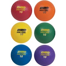 Kazan Hobi Champion Sports Rhino Poly Oyun Alanı Topu Seti, 10.7cm Çap, Çok Renkli
