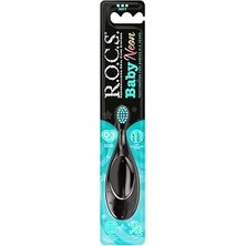 Kazan Hobi R.o.c.s. Baby Neon 0-3 Yaş Için Ekstra Yumuşak Diş Fırçası - Asorti 1 Adet