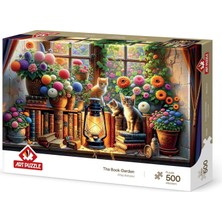 Kazan Hobi Art Puzzle Kitap Bahçesi 500 Parça Puzzle