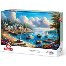 Kazan Hobi Art Puzzle Mutlu Yelkenler Kasabası 260 Parça Puzzle